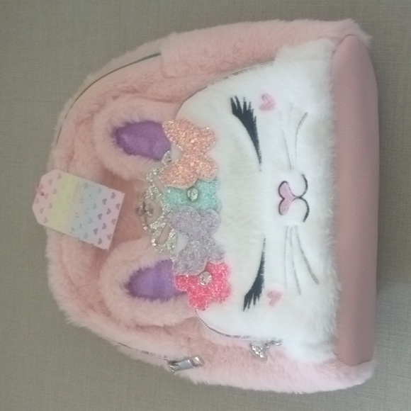 Miss Gwen's OMG Kiki Bunny Princess w Butterfly Crown Push Pink Backpack  NWT - Picture 3 of 16